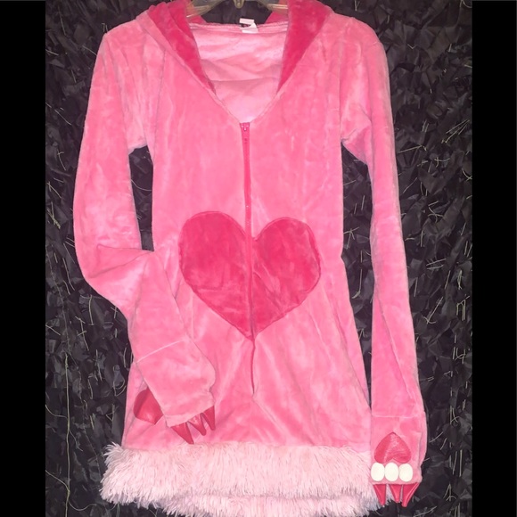 Vtg Josie Loves J Valentine Blushybear Costume Dress with hood & claws!! 💖 - Picture 3 of 16